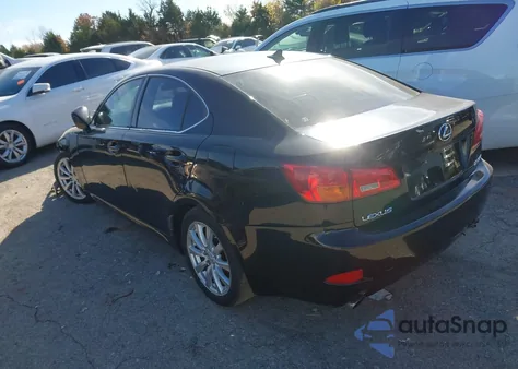 2008 Lexus Is 250 z USA, uszkodzony, nr VIN JTHBK262985080693